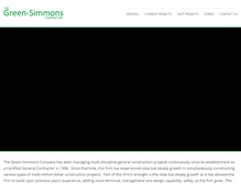 Tablet Screenshot of green-simmons.com